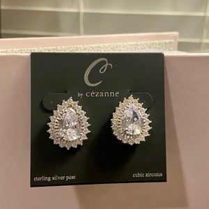 Cezanne Teardrop Stud Earrings